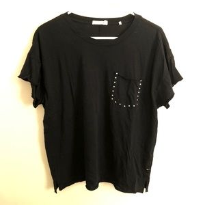 Rag and Bone Jena pocket tee size L